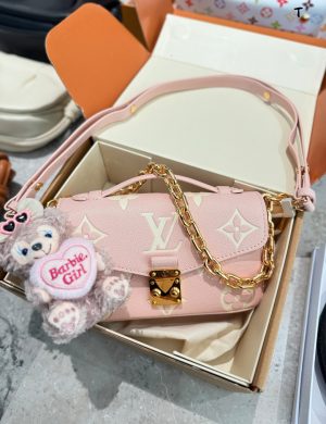 LV New Strawberry Milk Series Pink Collection Love Accessories and