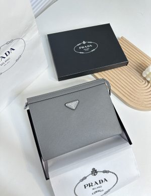 Prada Model 008 Grey Handbag Top