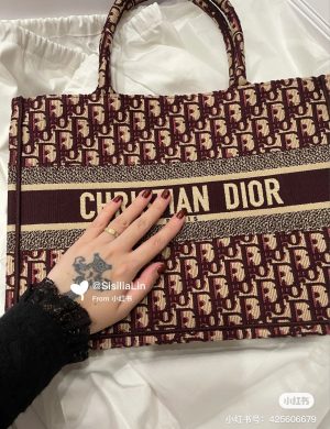 Dior Wine Red Tote
