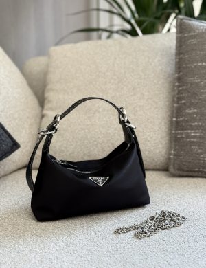Prada Vintage Dumpling Lunch Box Bag