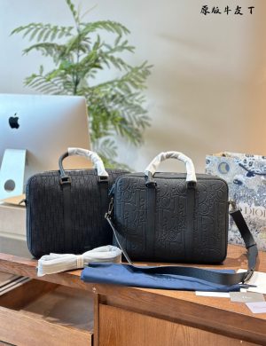 Dior Leather Briefcase, a New Trend