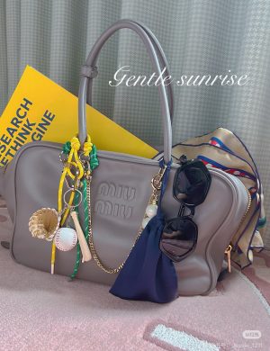 Miumiu Briefcase Bowling Bag New Color