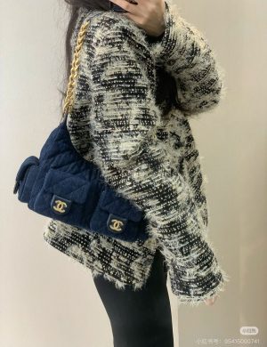 Chanel 25 Denim Hobo