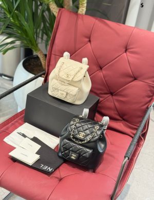 Chanel22a Snow White Duma Backpack