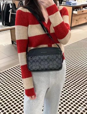Coach Double Zipper Camera Bag