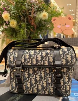 Dior Classic Old Flower Postman Bag