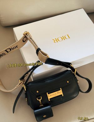 Dior Streetchic Handbag the Large Metal Plaque Design