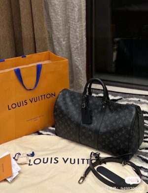 LV Keepall Black Warrior