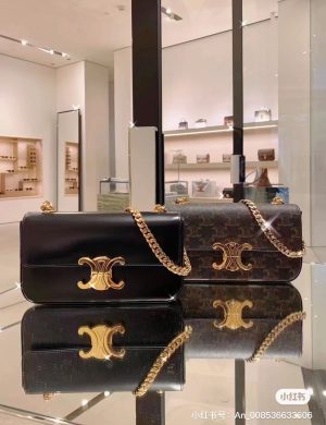 Celine Arc De Triomphe Underarm Chain Bag