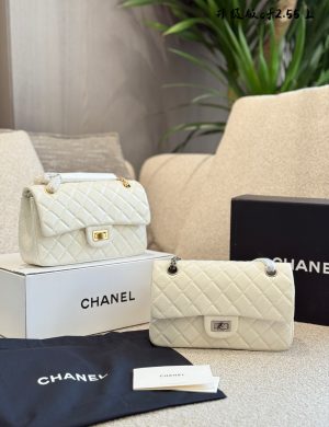 Chanel Cf 2.55 Medium P255 No Matter What Clothes You Wear, a