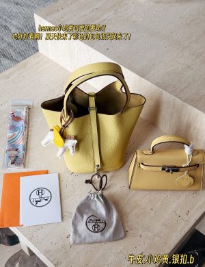 with Folding Box (silver Buckle) Size: 18*19cm Basket of Vegetables