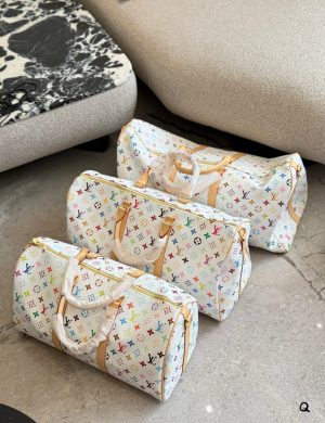 LV x Tm Keepall Bandouliere 45 Travel Bag
