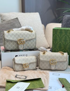 Gucci GG Marmont Chain Shoulder Bag