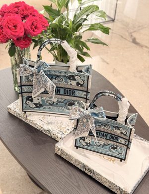Dior Embroidery Series Toto Bag P250p280 the New Embroidered Bag