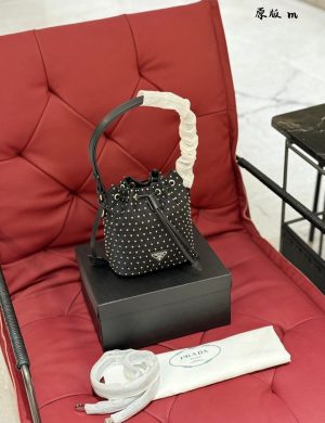 Prada Rivet Small Water Bucket
