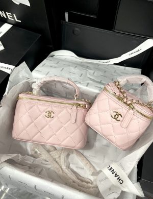 Chanel Handheld Box with Handle Box Bag