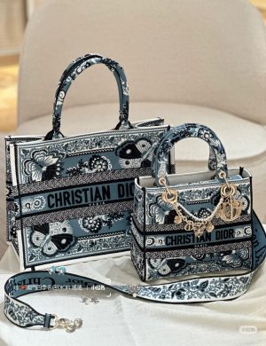 Dior Butterfly Blue Tote