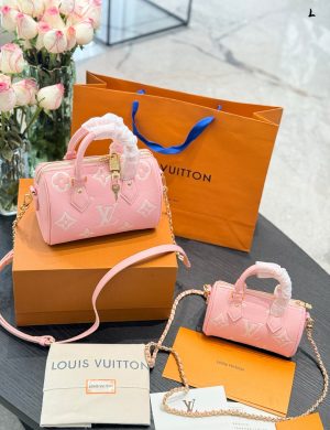 LV White Large Print Endows