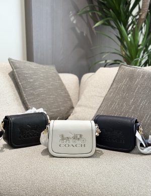 Coach Carriage Saddle Bag P240 New Carriage Series Women's Full