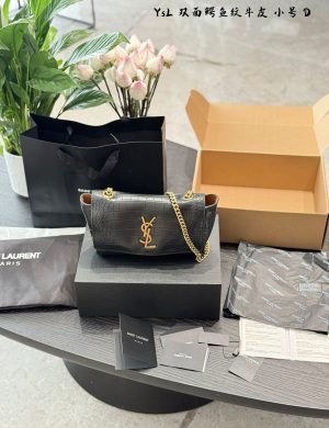 YSL Double-sided Kate the Black Brown Color Scheme and