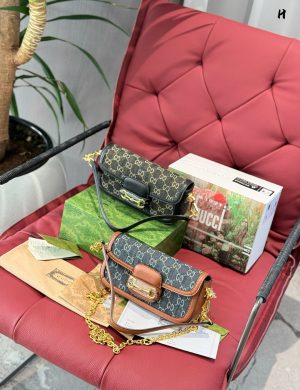 Gucci 1955 Vintage Baguette Bag. the 1955 Family