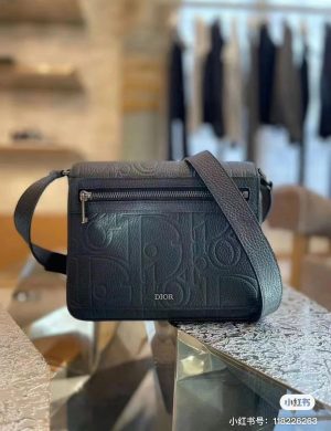 Dior Embossed Crossbody Bag
