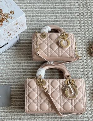 Dior Lady's New Long Sheepskin Powder Full Set Packaging Dior's