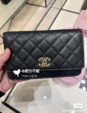Chanel WOC Caviar 25p New Edition