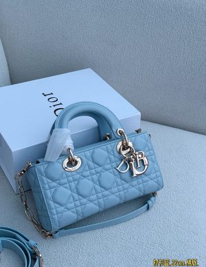 Dior Handbag by Diana D Family Princess Blue Shirt
