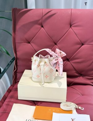LV New Printed Mini Bucket Bag