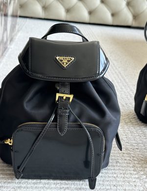 Prada Hobo Nylon Backpack Seeing the