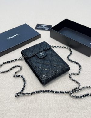 Chanel Multifunctional Phone Bag Shoulder Back Counter Quality Top
