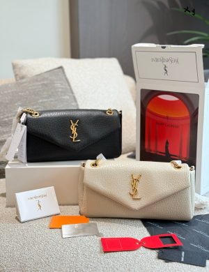 YSL Cloud Package P250 Elephant Pattern Calypso_ Chain Pack Made of