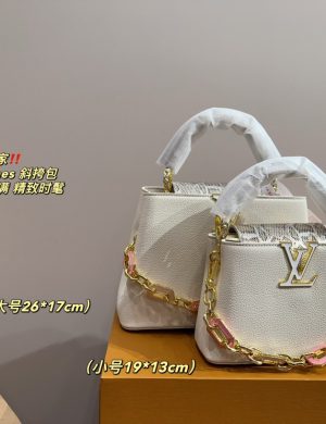 LV Caoucines Crossbody Bag Easy Interpretation of Retro Fashion