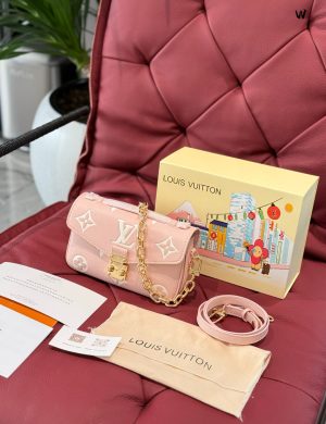 LV New Strawberry Milk Series Pink Collection Love Accessories and