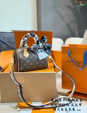 LV Speedy20 Pillow Bag New Speedy20, Treasure Size, Because the Size