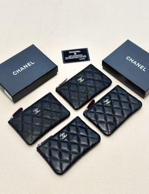 Chanel Sheepskin/cowhide Coin Purse Classic Combination, Fashionable