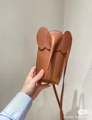 Loewe Elephant Phone Bag