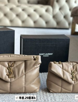 YSL Cloud Bag Loulou Puffer Quilted Lamb