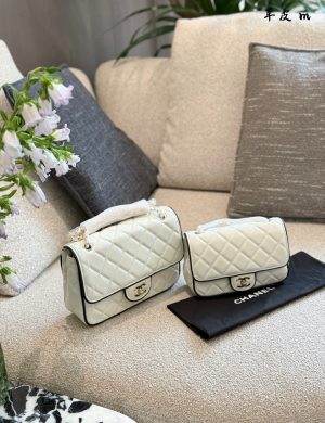 Chanel 25p Panda Series Shoulder Bag Panda Series Chain Bag, Durable