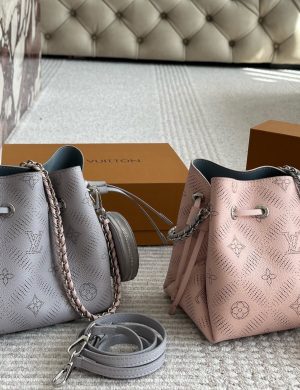 LV High-end Bella Small Bucket Handbag Series Adopts Monogram