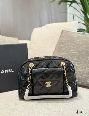 Chanel 24amaxi Bowling Bag Come and See Me, 24a Maxi Bowling Bag