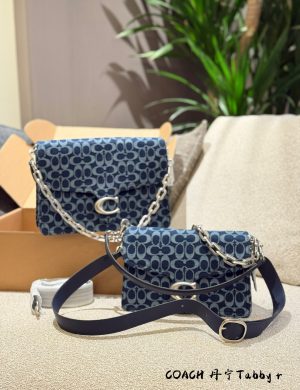 Coach3.1new New Denim Denim Cowboy Tabby