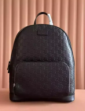 Zaino medio Gucci GG Monogram Nero - BG070