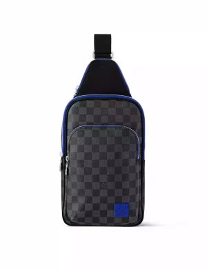 AVENUE BAG INDIGO BLUE DAMIER GRAPHITE N00086 – LW272