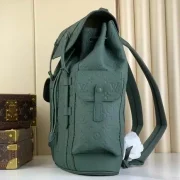 Christopher-MM-Backpack-in-Forest-Green-Taurillon-Monogram-LW164-2.webp