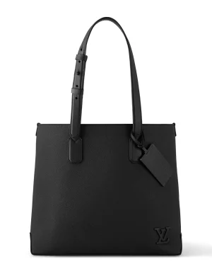 Tote Fastline in pelle di vacchetta in nero M22481 - LW211