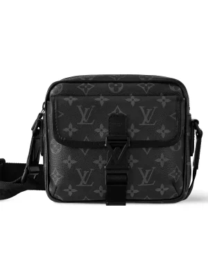 GETAWAY MESSENGER BAG MONOGRAM ECLIPSE M12518  – LW427