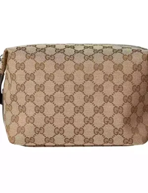 GG CANVAS SMALL TOILETRY CASE – BG057