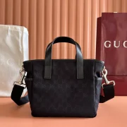 GUCCI-GG-SMALL-CANVAS-TOTE-BAG-WITH-LEATHER-TRIM-BLACK-BG148-8.webp